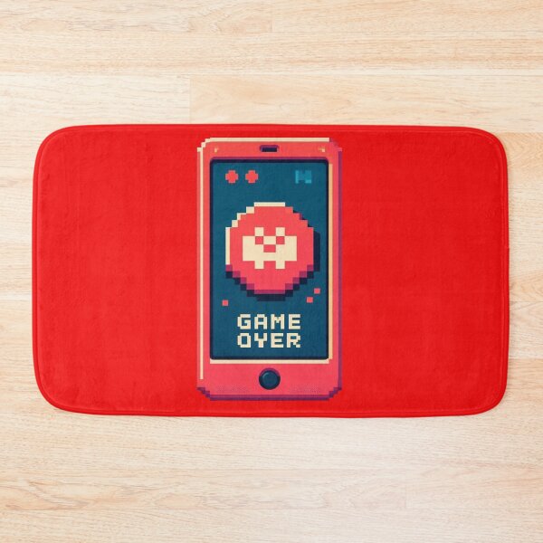 Item preview,   game over retro vintage 8 bit designed and sold by UMIMEDIA.