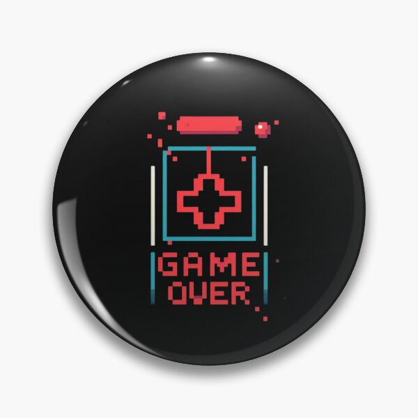 Item preview,   game over retro vintage 8 bit designed and sold by UMIMEDIA.