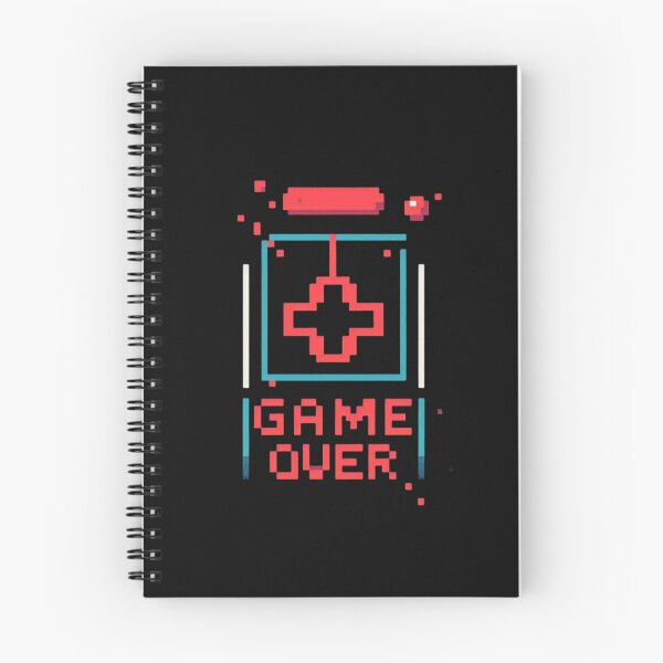 Item preview,   game over retro vintage 8 bit designed and sold by UMIMEDIA.