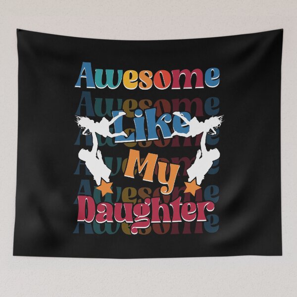 Item preview, Awesome Like My Daughter designed and sold by TrendyTee-Of.