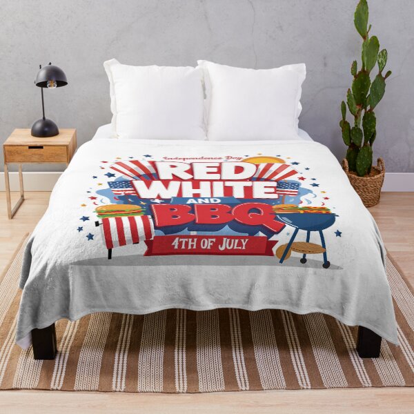 Item preview, Red White and BBQ designed and sold by CALIMASHIRTS.