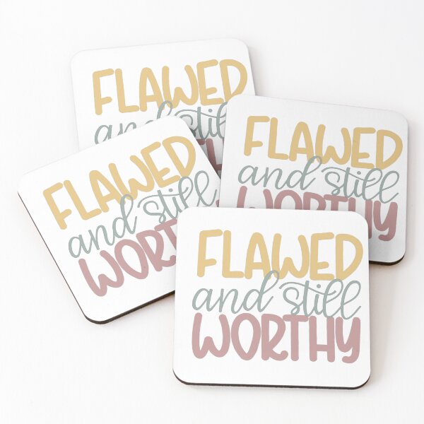 Item preview, Flawed but still worthy designed and sold by PurdyCDesigns1.
