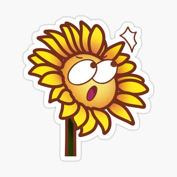 Doodles Series - Flowers #11 Sticker