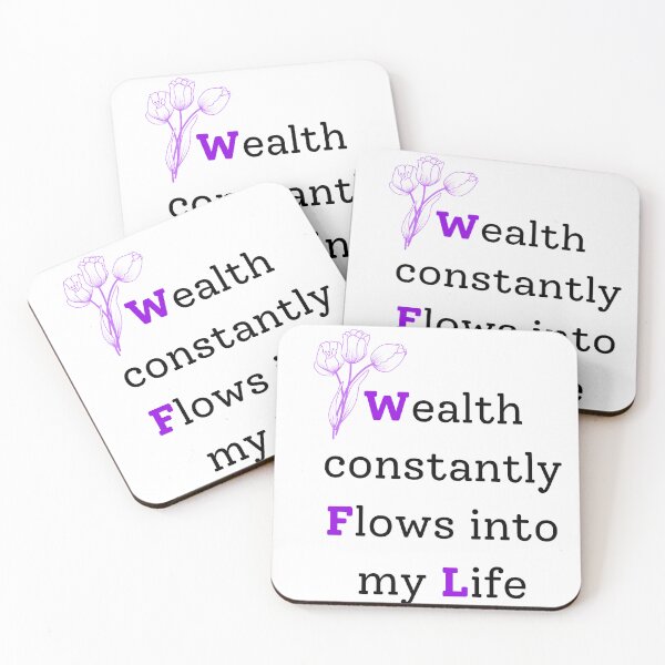 Item preview, Wealth Affirmation designed and sold by Kind Krafts.