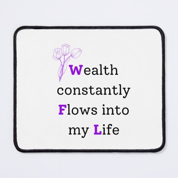 Item preview, Wealth Affirmation designed and sold by Kind Krafts.