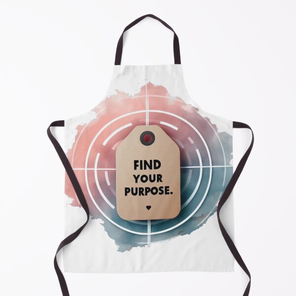 Item preview, Find Your PurPose Quote Tag Radient Pink Blue Peaceful Art designed and sold by Nanthanon.