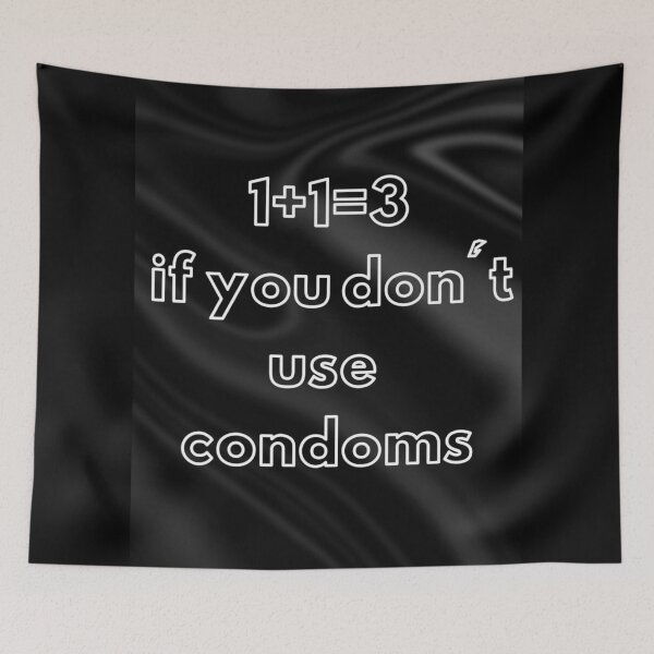 Item preview, 1+1=3 if you don't use condoms designed and sold by KolorowySwiata.