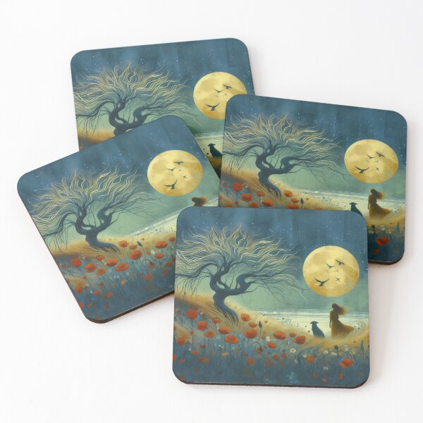 Item preview, Seaside Full Moon designed and sold by Blue Horse Photo Magic.