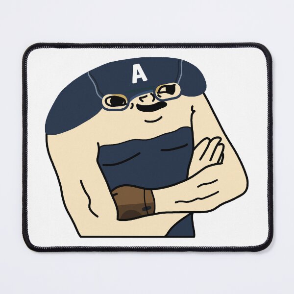Item preview, Captan America Wojak designed and sold by Artposeit.