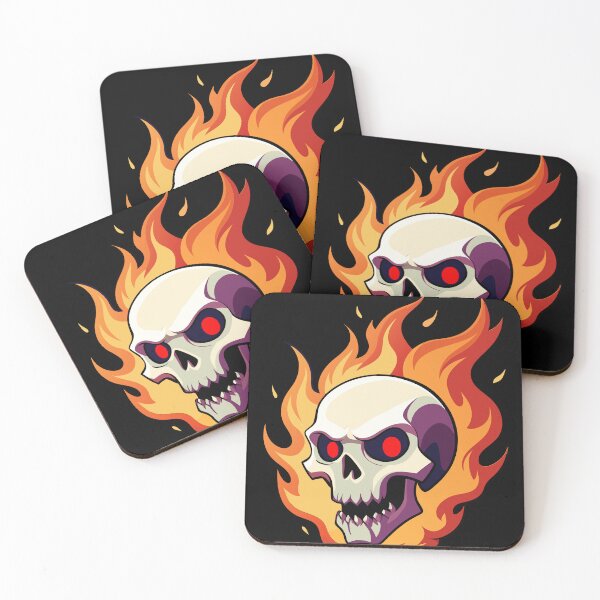 Item preview, Skeleton in fire designed and sold by JIMTOPMOY.