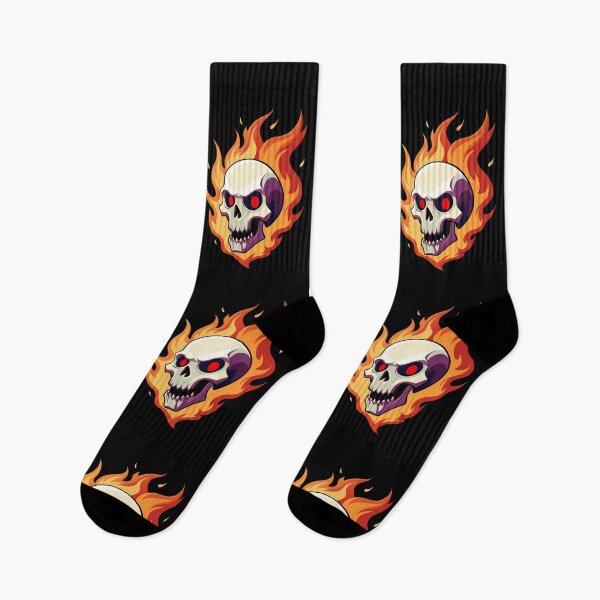 Item preview, Skeleton in fire designed and sold by JIMTOPMOY.