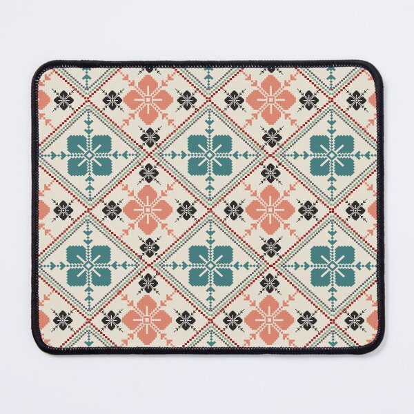 Item preview, Pj4.folk embroidery, and Mexican style, Aztec geometric art ornament print, Design for carpet , cover, wallpaper, wrapping, fabric, clothing , Ikat Abstract Ethnicart, Seamless pattern in tribal designed and sold by Jittarat.