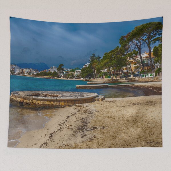 Item preview, Pine Walk Puerto Pollensa Mallorca designed and sold by GG WALL ART.