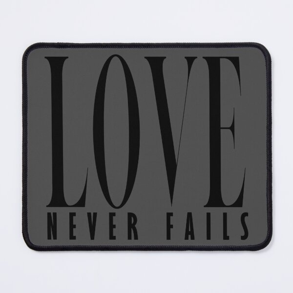 Item preview, Love Never Fails designed and sold by 3nityoneart.