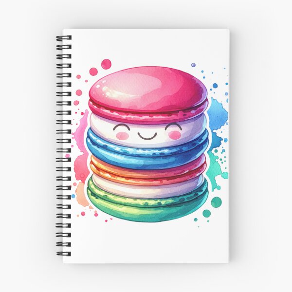 Item preview, Watercolor Happy Macaron designed and sold by InsanseCreation.