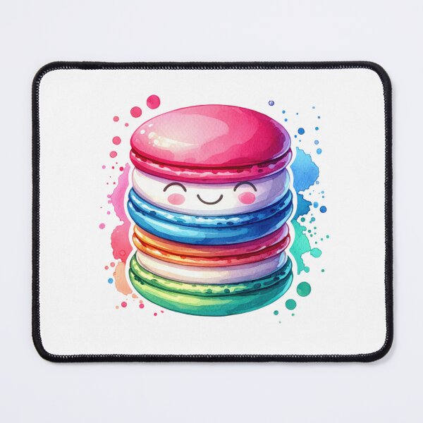 Item preview, Watercolor Happy Macaron designed and sold by InsanseCreation.