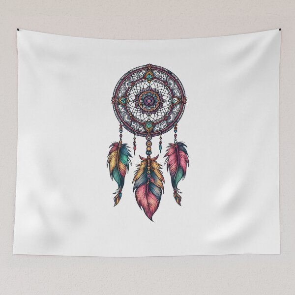 Item preview, Positive Energy Dreamcatcher - Enhance Your Space with Good Vibes designed and sold by MiszungART.