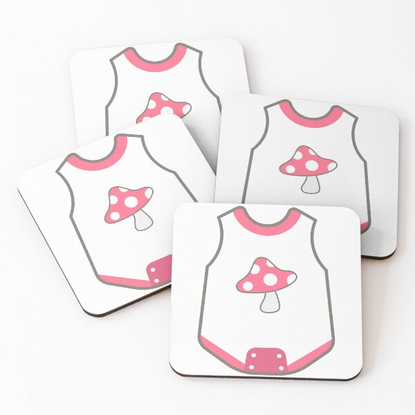Item preview, Cute baby clothes in Children Style Cartoon illustration red mushroom romper designed and sold by nuchz.