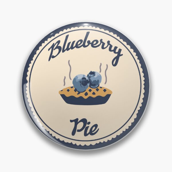 Item preview, Blueberry Pie Vintage Sticker designed and sold by ChloeLynArt.