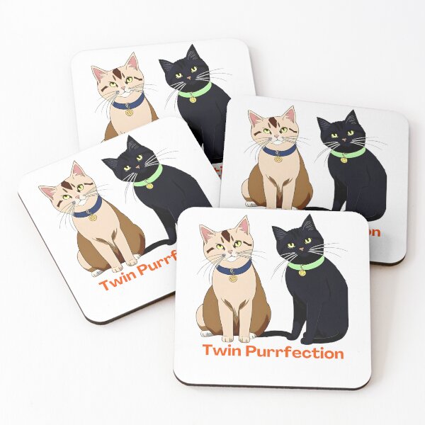 Item preview, TWIN PURRFECTION designed and sold by Liza36designs.