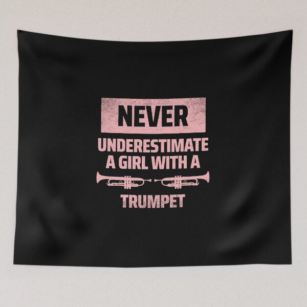 Item preview, trumpet girl trumpet funny trumpet designed and sold by kiakuki.