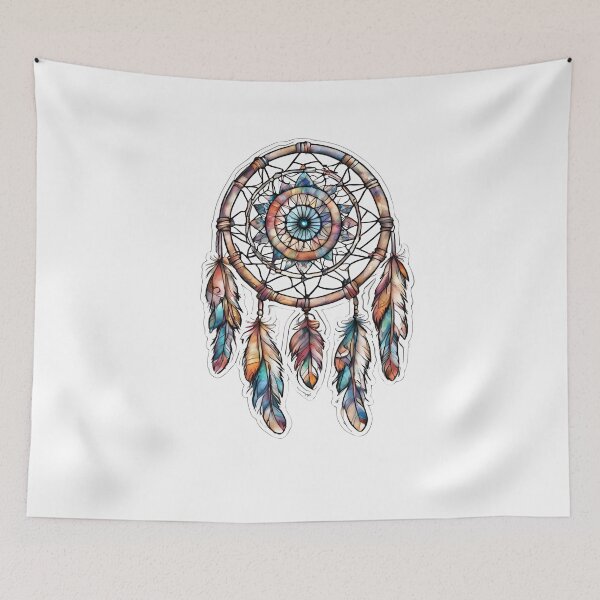 Item preview, Positive Energy Dreamcatcher - Enhance Your Space with Good Vibes designed and sold by MiszungART.