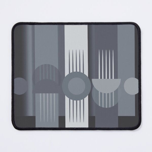 Item preview, Modern Moon Grey Abstract Geometric designed and sold by Sharon Schwalbe.