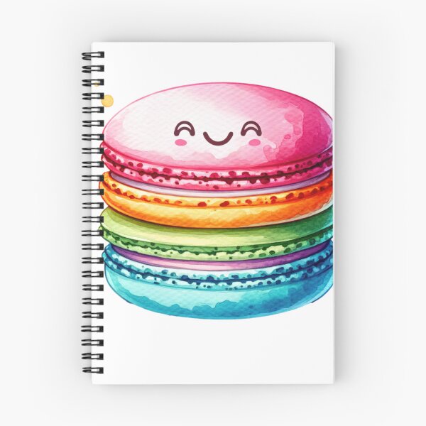 Item preview, Watercolor Happy Macaron designed and sold by InsanseCreation.