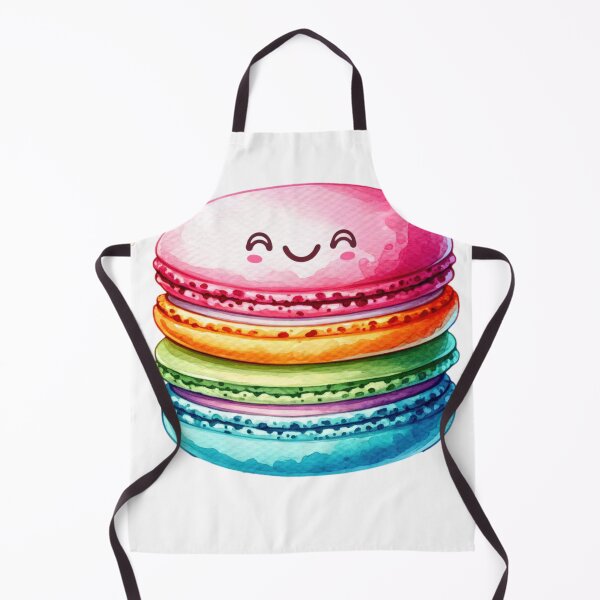 Item preview, Watercolor Happy Macaron designed and sold by InsanseCreation.