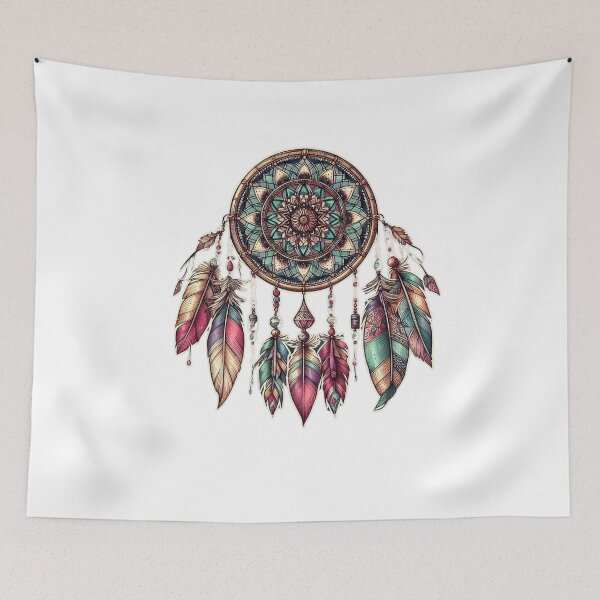 Item preview, Positive Energy Dreamcatcher - Enhance Your Space with Good Vibes designed and sold by MiszungART.