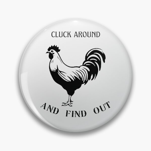 Item preview, cluck around designed and sold by Olive's Cozy Little Shop.