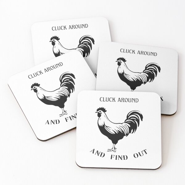 Item preview, cluck around designed and sold by Olive's Cozy Little Shop.