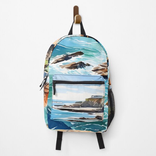 Item preview, Bude Beach: Detailed Watercolor in Sharp Focus designed and sold by LSVart.