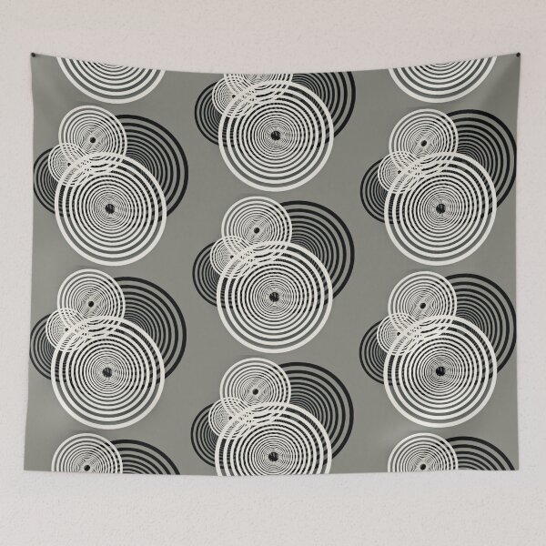 Item preview, Overlaid circles - geometric pattern designed and sold by AnnabellaRh.