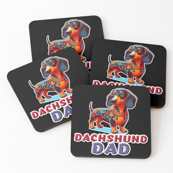 Item preview, Dachshund Dad designed and sold by ThisDress.