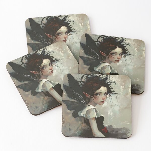 Item preview, Cute Dark Fairy designed and sold by HappyStickBike.