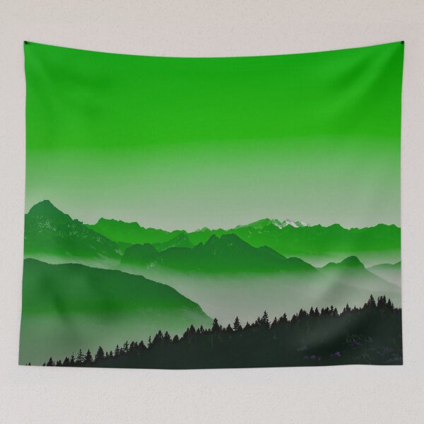 Item preview, Rise above the mist. Green designed and sold by Tej2point0.