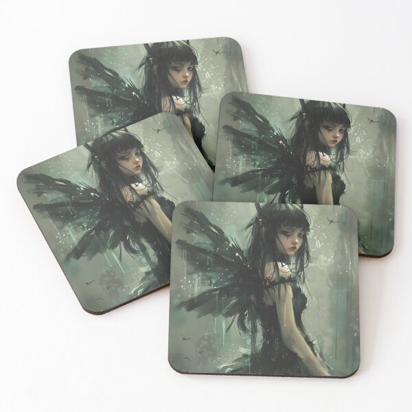 Item preview, Cute Dark Fairy designed and sold by HappyStickBike.