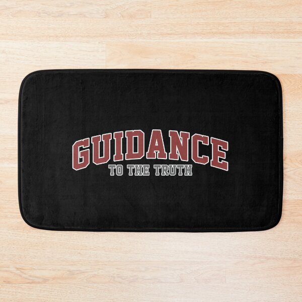 Item preview, Guidance to the truth red color text designed and sold by waterloop.