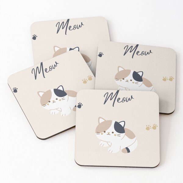 Item preview, Beige cute cat designed and sold by CapriCreatives.