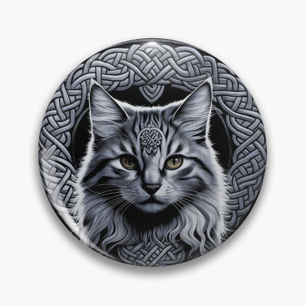 Item preview, Celtic Cat Cute Knotwork  designed and sold by BreakerPascal.
