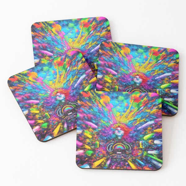 Item preview, Neon Rainbow Explosion	 designed and sold by whispereLC.