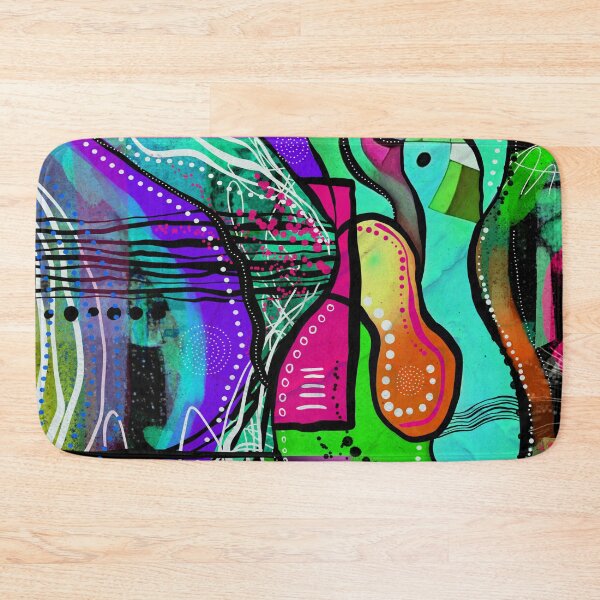 Item preview, Younique Retro Abstract Woman - Funky Pop Art designed and sold by FeralLaFemme.