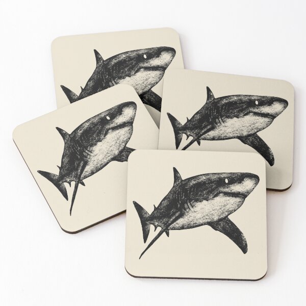 Item preview, Great White Shark designed and sold by MaryRose73744.