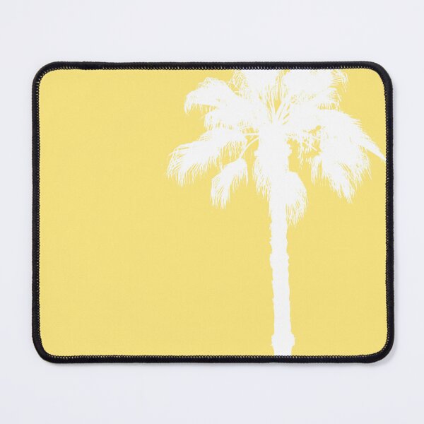 Item preview, Palm tree silhouette on yellow background designed and sold by by-jwp.