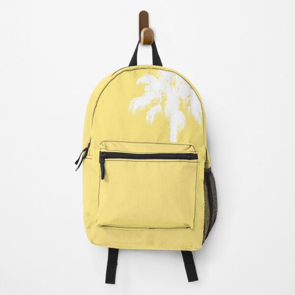 Item preview, Palm tree silhouette on yellow background designed and sold by by-jwp.
