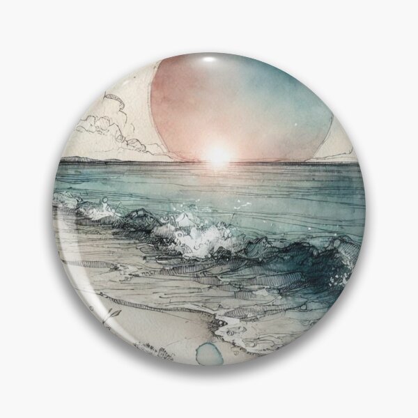 Item preview, Coastal Sunrise Art designed and sold by ArtemisDesignAI.