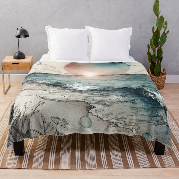 Item preview, Coastal Sunrise Art designed and sold by ArtemisDesignAI.