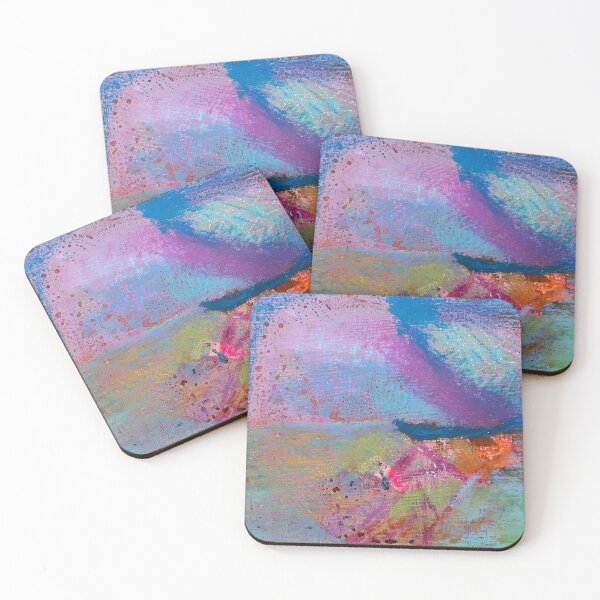 Item preview, Handpainted Aurora lanscape designed and sold by Aisling Morin.