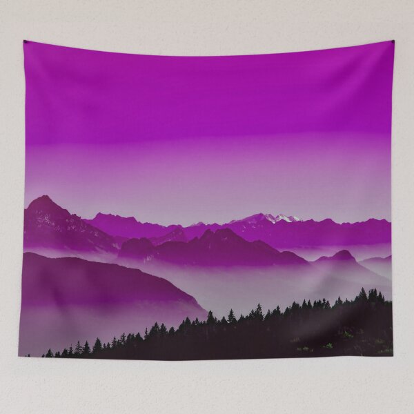 Item preview, Rise above the mist. Purple designed and sold by Tej2point0.